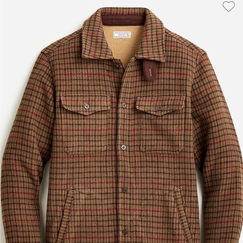 J. Crew Wallace and Barnes wool blend shirt jacket